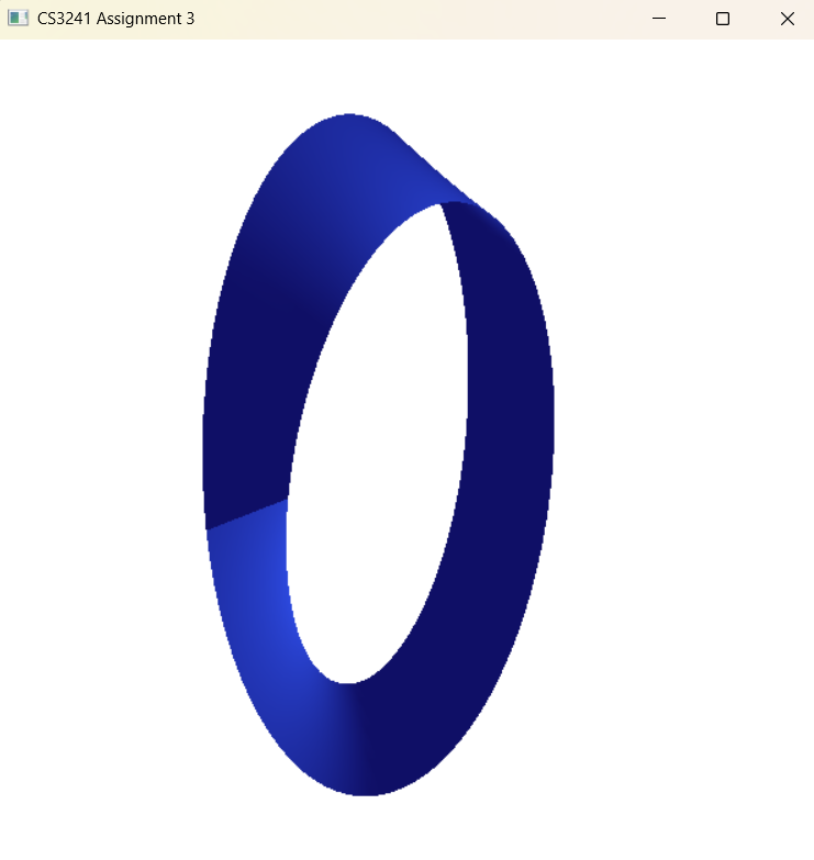 Shaded Mobius strip