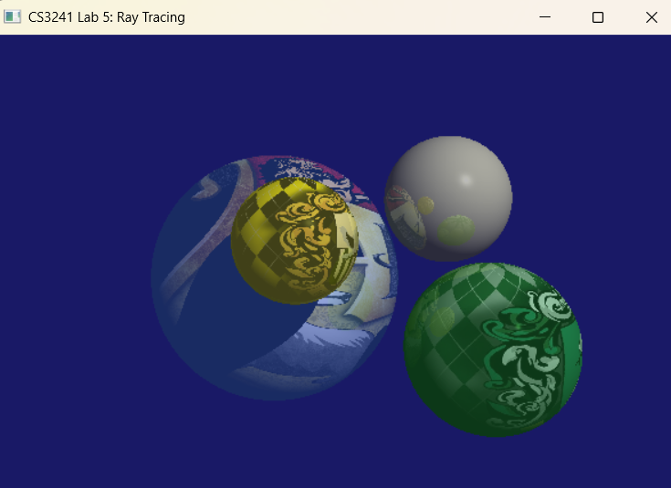 Texture mapping on a sphere