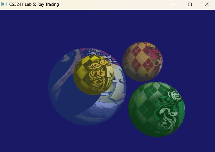 Texture mapping on a sphere